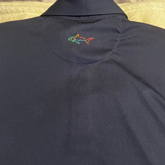 EUC Greg Norman Men Size largeDubarry Play Dry Moisture Wicking UPF30+ Polo - Picture 5 of 8